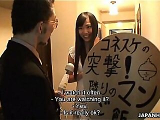Japanese slut gets poked consummate hard and is
