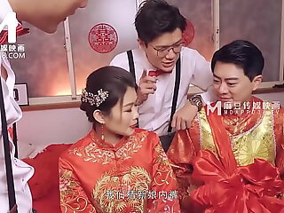 ModelMedia Asia-Lewd Bridal Scene-Liang Yun